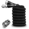 Pocket Hose Silver Bullet Water Hose by BulbHead, Expandable Hose with Lead-Free Aluminum Connectors