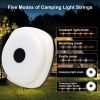 Wanjo Outdoor String Camping Lights,5 Modes Dual Mode Adventure Tent Lantern 35Ft,Quick 30s Recovery,Portable Versatile Camping Lamp With Carry Bag Fo