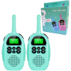 2pcs ZILIEEN Rechargeable Kids Walkie Talkies With 3km Range; 2 Way Radio For Outside; Camping; Hiking